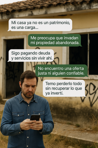 Hay frases que nos repetimos cuando tenemos una propiedad que en lugar de ser un patrimonio se ha vuelto carga